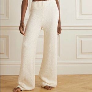 SKIMS Cream Wide-Leg Pants